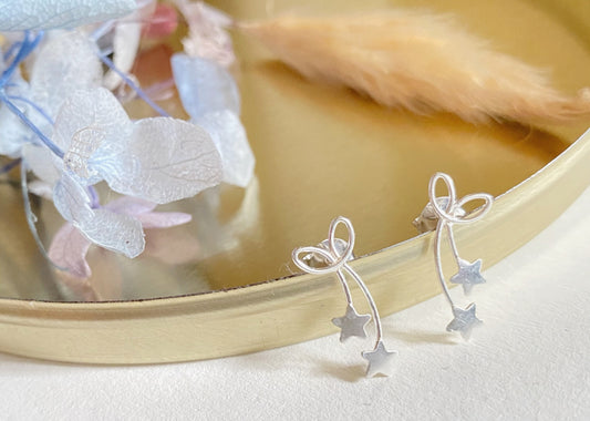 Shooting Star Stud Earrings
