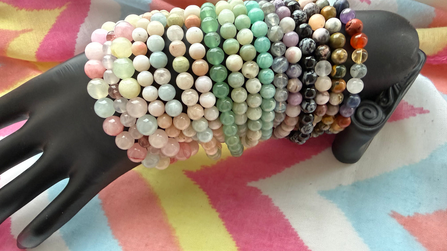 Colourful Chakra Inspired Bead Bracelet