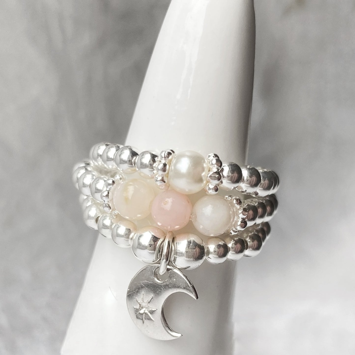 Pink Opal Ring