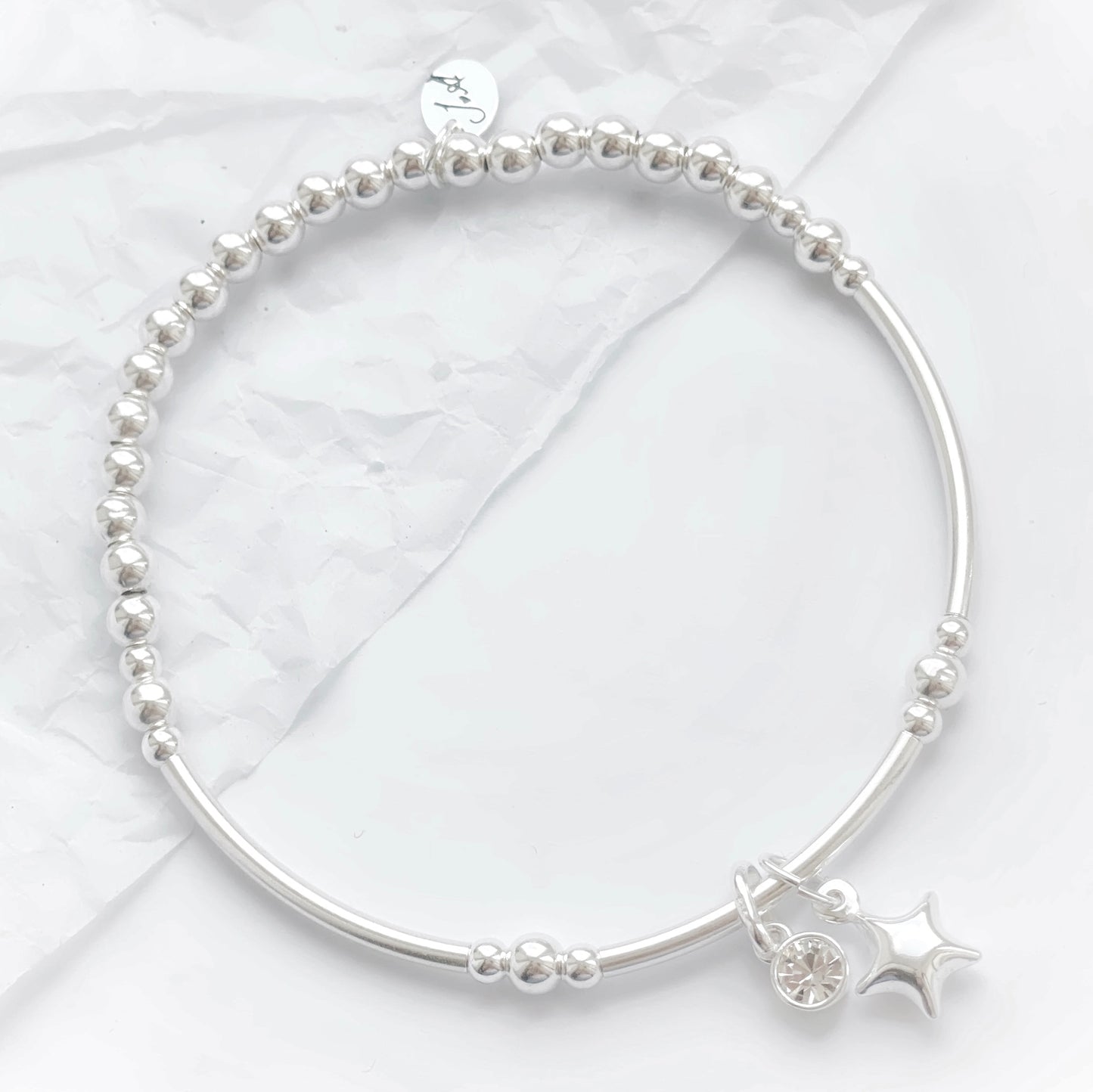 Silver Star Bracelet