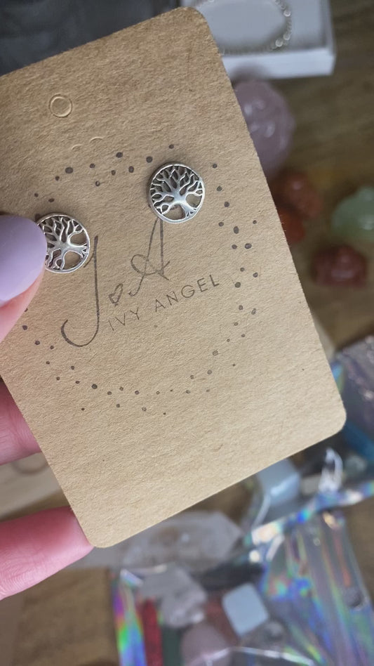 Tree of Life / Family Tree Stud Earrings