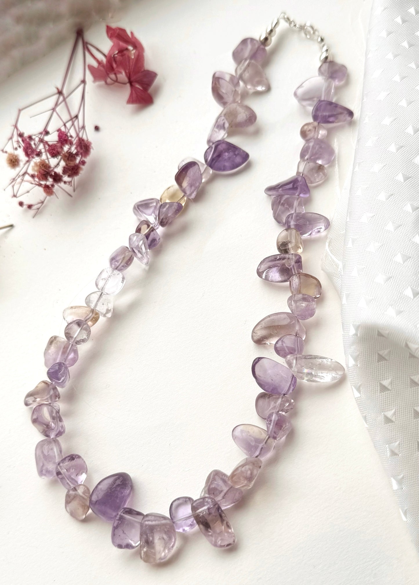 Ametrine Unique Nugget Necklace